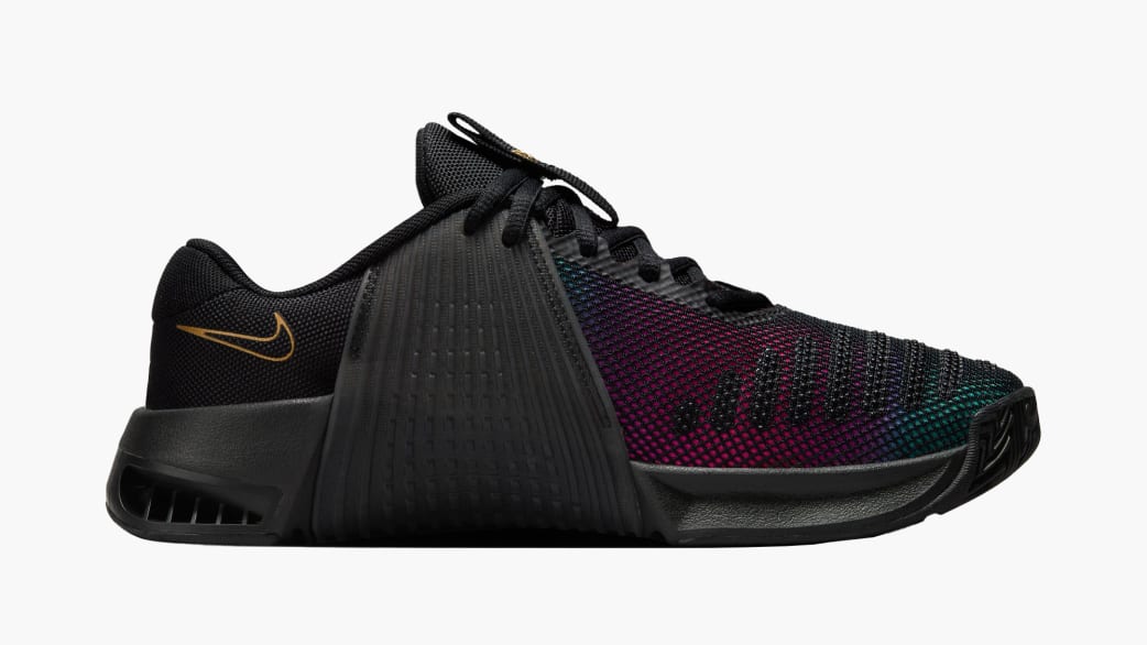 Nike Metcon 9 PRM Women s Black Fireberry Metallic Gold